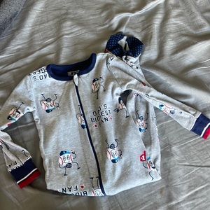9-12 mo footie pj